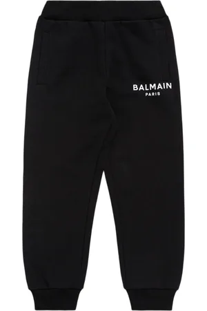 Balmain Cotton Sweatpants W/logo