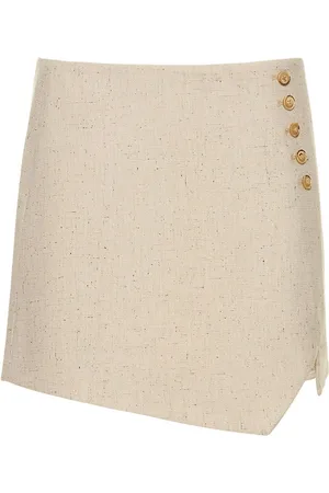 THE GARMENT Taranto Buttoned Viscose Mini Skirt