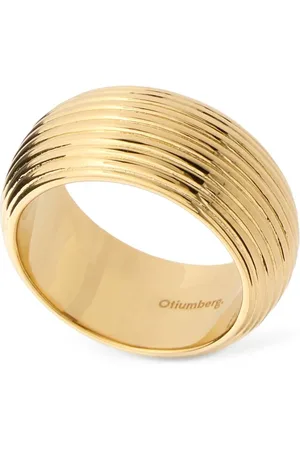 Otiumberg Wide Ridged Chunky Ring
