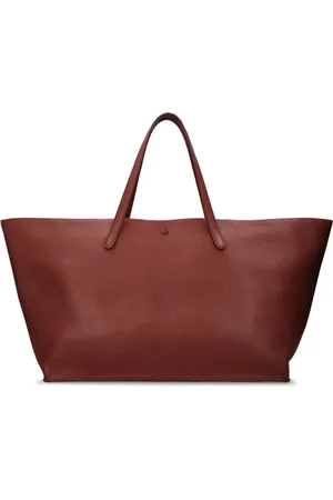 The Row Xl Idaho Saddle Leather Tote Bag