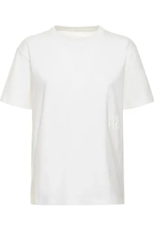 Alexander Wang Essential Short Sleeve Cotton T-shirt