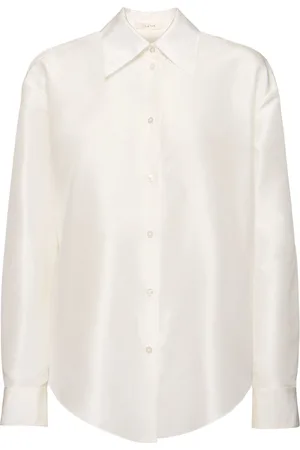 The Row Parave Silk Chantung Shirt