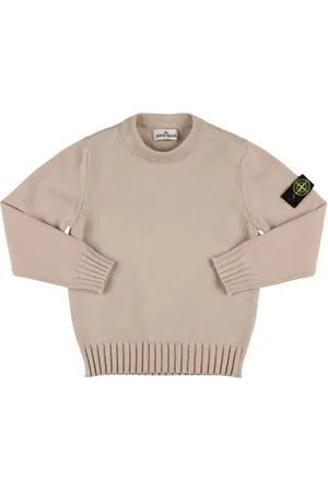 Stone Island Cotton Blend Knit Sweater