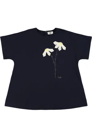 Il gufo Stretch Cotton Jersey Dress