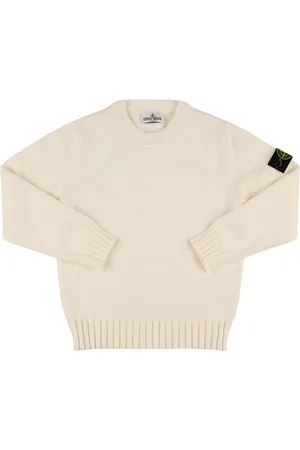 Stone Island Cotton Blend Knit Sweater