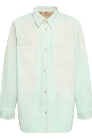 Acne Studios Karto Glow-in-the-dark Denim Shirt