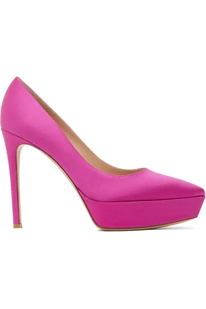 Gianvito Rossi 105mm Dasha Satin High Heel Pumps