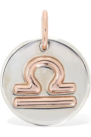 Dodo 9kt Rose Gold & Silver Libra Charm