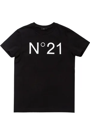 Nº21 Logo Print Cotton Jersey T-shirt