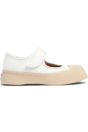 Marni 20mm Pablo Mary Jane Leather Shoes