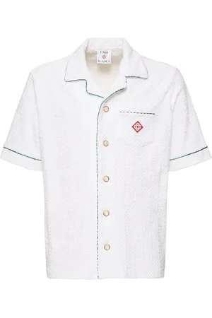 Casablanca Unisex Open Collar Toweling Shirt