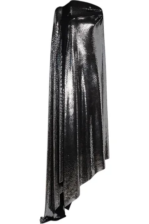 Balenciaga Metallic Jersey Gown