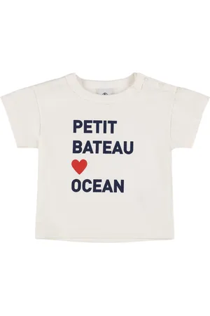 Petit Bateau Printed Cotton Jersey T-shirt