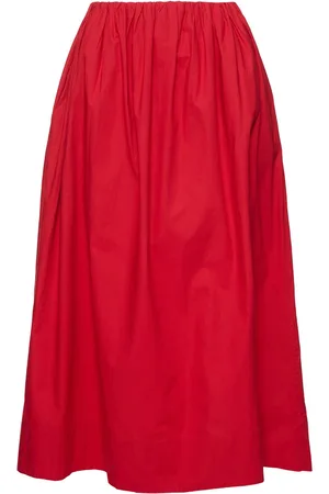 POSSE Sylvie Cotton Midi Skirt