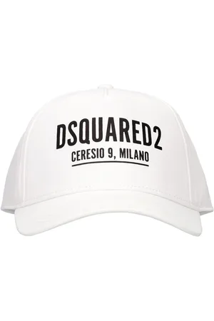 Dsquared2 Logo Rubberized Cotton Baseball Cap