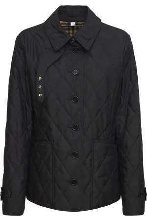 Burberry Fernleigh Quilted Nylon Buttoned Jacket