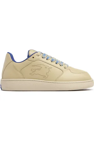 Burberry Stock Leather Low Top Sneakers