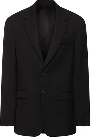 WARDROBE.NYC Oversize Single Breast Wool Blazer