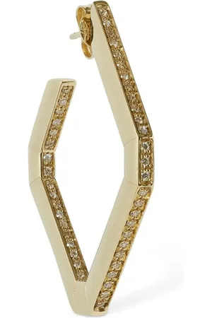 Eera Allegra 18kt Gold & Diamond Mono Earring