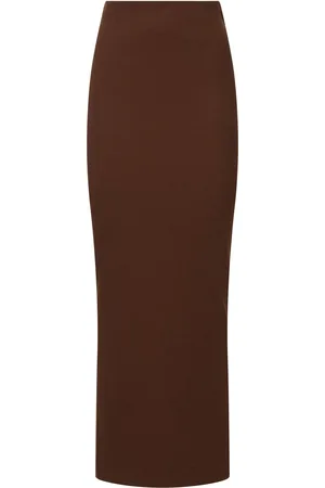 ÉTERNE Emma Jersey Midi Skirt