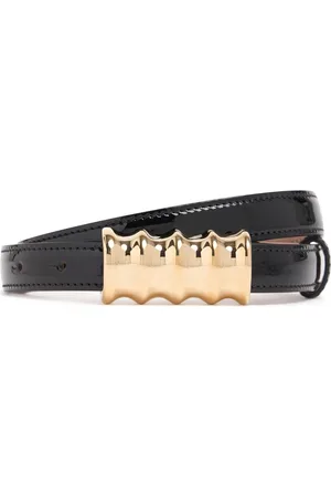 Khaite 2cm Small Julius Suede Belt