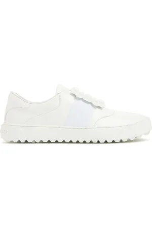 Roger Vivier 10mm Very Vivier Leather Sneakers