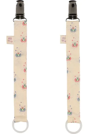 Konges Sløjd Pack Of 2 Organic Cotton Pacifier Straps