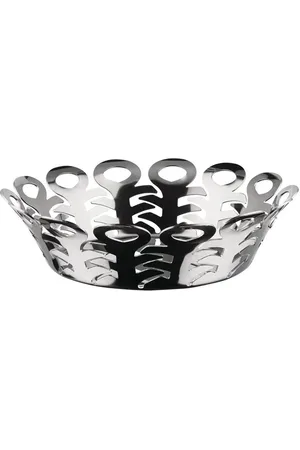 Alessi Vimini Steel Fruit Basket
