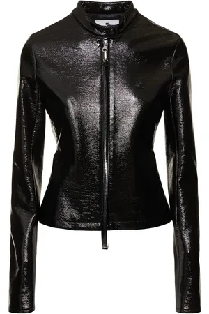Courrèges City Vinyl Jacket W/ Zip