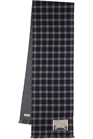 Burberry Check Mid-weight Wool Blend Scarf