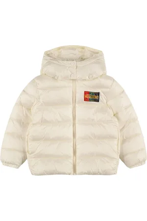 Moschino Printed Nylon Puffer Jacket