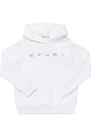 Marni Printed Cotton Sweatshirt Hoodie