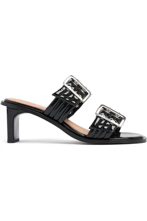 Ganni 75mm Feminine Mules