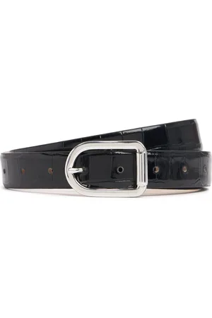 DEHANCHE Mija Embossed Leather Belt