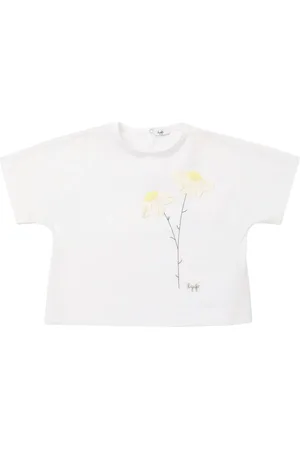 Il gufo Embroidered Jersey T-shirt