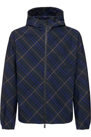 Burberry Bias Check Nylon Windbreaker
