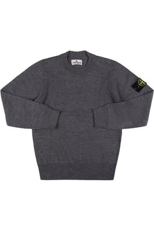 Stone Island Virgin Wool Knit Sweater