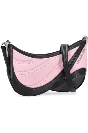 MUGLER Lvr Exclusive Denim Mini Bag