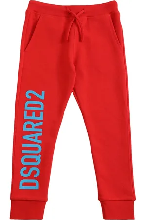 Dsquared2 Logo Print Cotton Sweatpants
