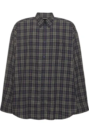 Balenciaga Light Check Cotton Shirt