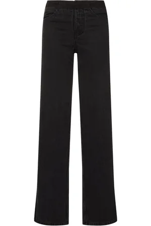 CHRISTOPHER ESBER Deconstructed High Rise Denim Wide Jeans