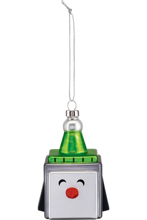 Alessi Cubik Penguin Ornament
