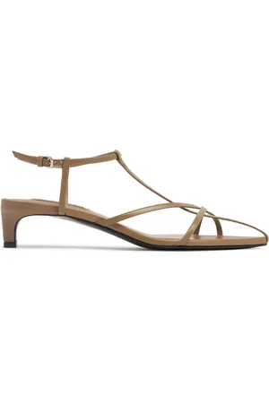 Jil Sander 35mm Leather T-bar Sandals