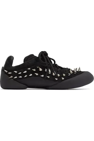 Alexander McQueen Flexion Studded Leather Sneakers