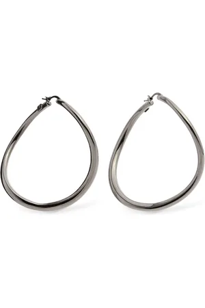 VALENTINO GARAVANI Large Shadowshine Hoop Earrings