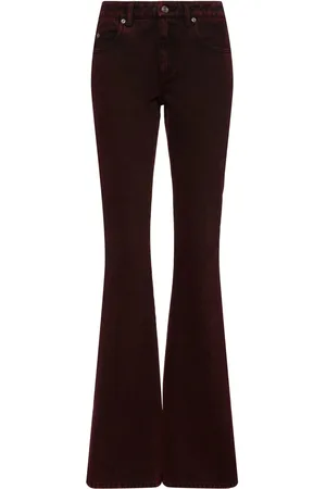 Alexander McQueen Denim Flared Pants