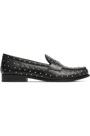 Tory Burch 15mm Classic Stud Leather Loafers