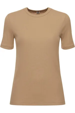 Totême Classic Rib Cotton Jersey T-shirt