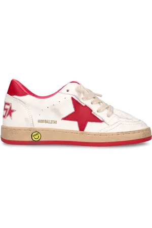Golden Goose Ballstar Leather Lace-up Sneakers