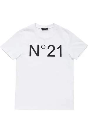 Nº21 Logo Print Cotton Jersey T-shirt